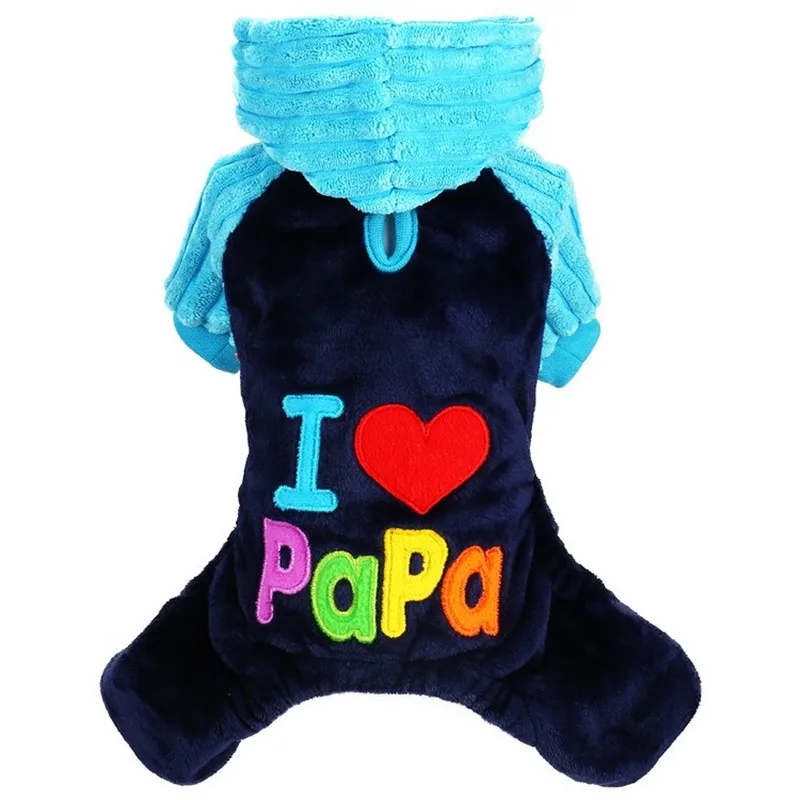 Ropa de invierno para perros, suministros para mascotas, cachorros pequeños, cuatro pies de grosor, venta al por mayor, primavera y otoño, ropa de algodón - imagen 3