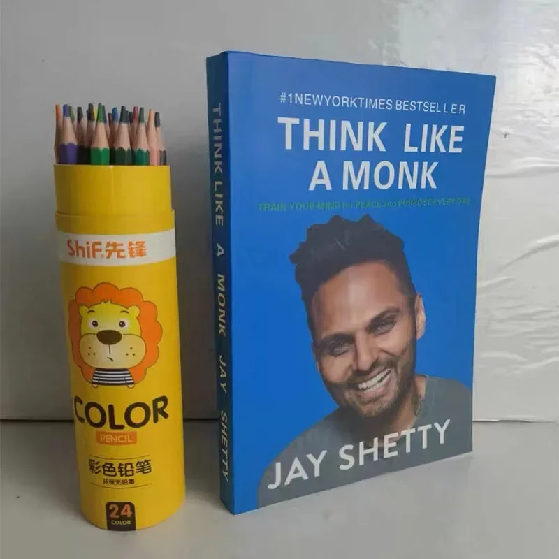 Piense como un monje de Jay Shetty entrena tu mente para la paz y el propósito todos los días Libro de bolsillo de novela en inglés - imagen 4