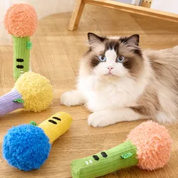 Varita interactiva crujiente para gatos – Juguete de dentición