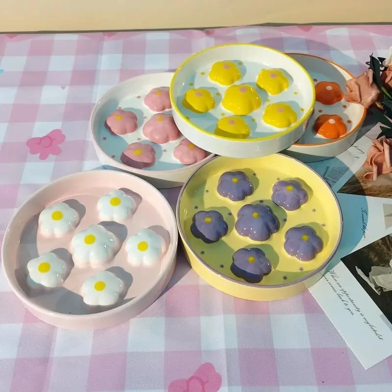 Cuenco de cerámica para comida lenta para perros y gatos, alimentador de comida lenta antideslizante a prueba de estrangulamiento, alimentador de arroz para cachorros y gatitos, cuenco para lamer, suministros para mascotas - imagen 5