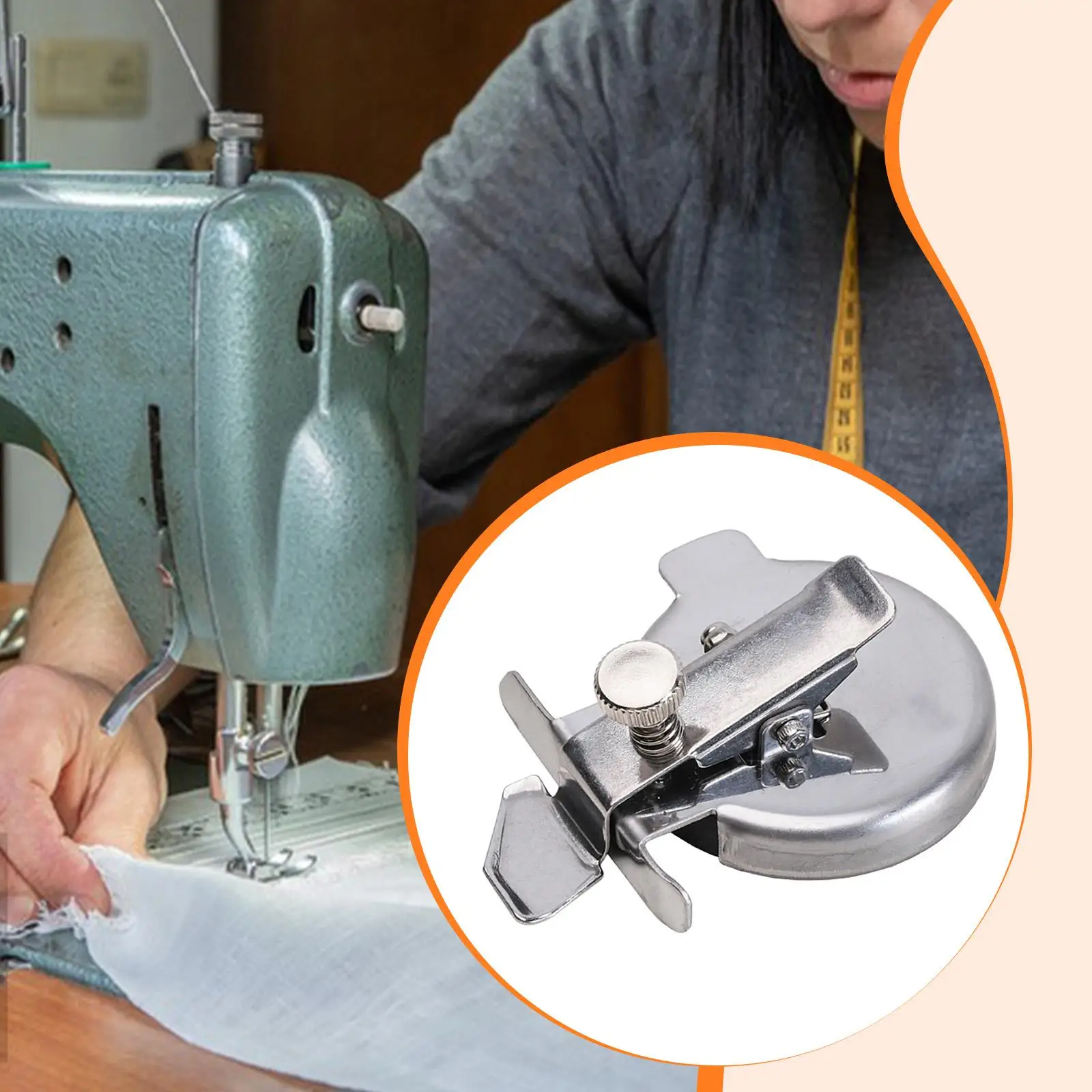 Prensatelas para dobladillo guía de costura para máquina de coser prensatelas para dobladillo para mujeres principiantes - imagen 4