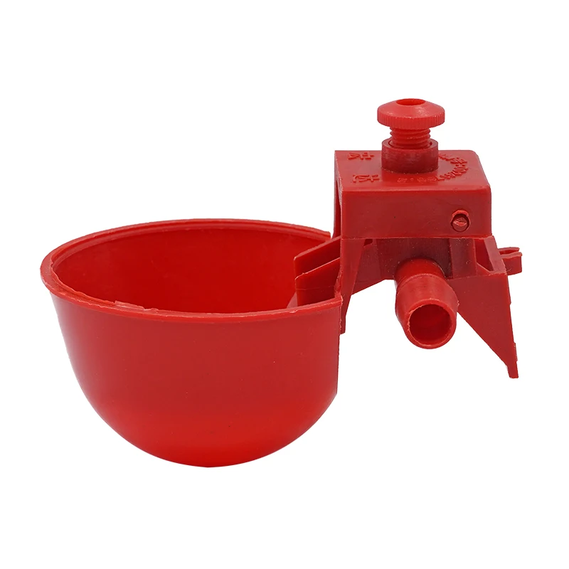 5/10 juegos de cuencos de agua para pollo, gallinas, codornices, pájaros, cuencos para beber, agua para gallinero, pollito, tetina, bebederos, aves de corral, animales de granja - imagen 3