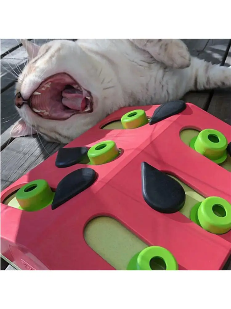 Nuevo juguete educativo para mascotas, juguete para perros y gatos, desarrollo de inteligencia, Bola de fuga, juguete para el aburrimiento - imagen 4