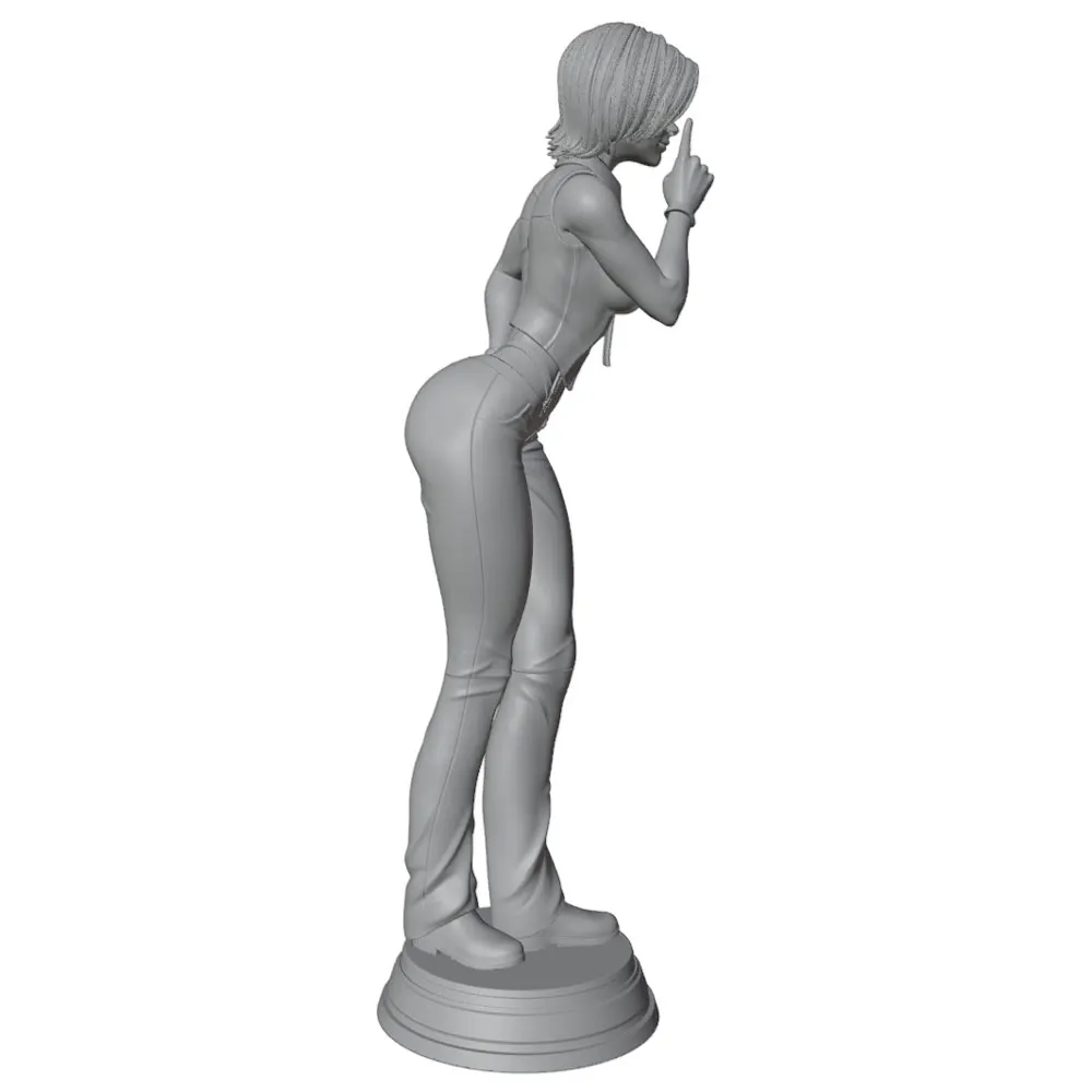 Miniatura resina gata para colección – Figura decorativa de coleccionismo - imagen 5