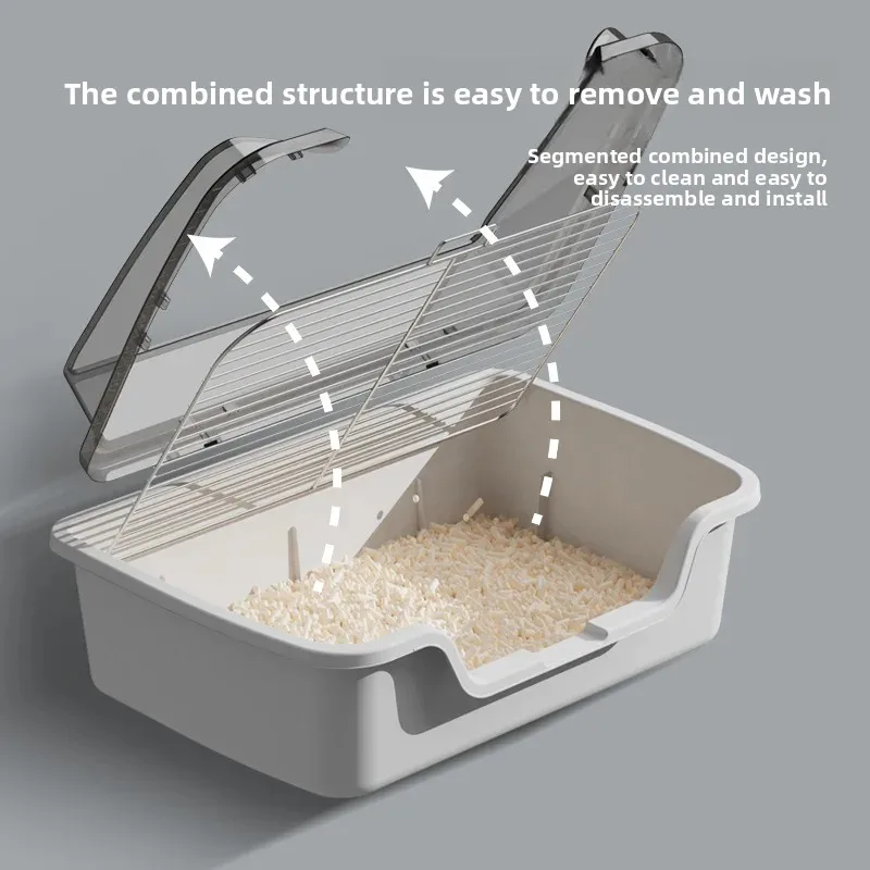 Inodoro para perros, rejilla de acero inoxidable, orinal para perros, lavabo para merda para mascotas, rejilla para inodoro para mascotas antipaso, espaciado de 18mm y 15mm - imagen 5