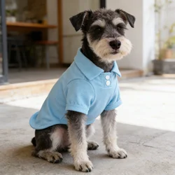 Camiseta polo fina verano para perros y gatos – Transpirable y suave