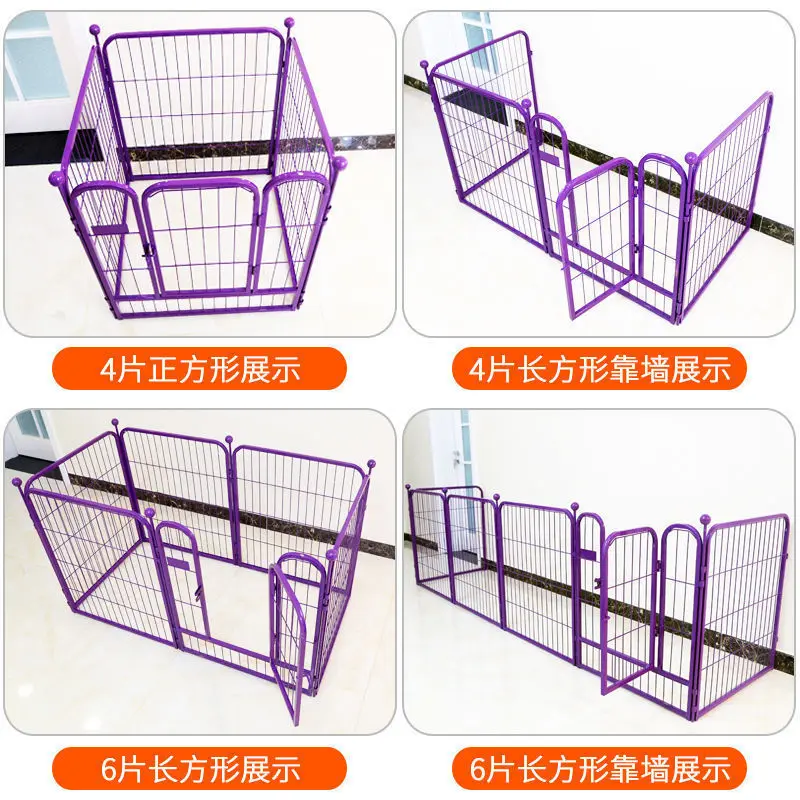 Valla interior para mascotas, jaula para perros pequeños y medianos, balcón, valla para perros al aire libre, puerta de aislamiento, productos para mascotas - imagen 3