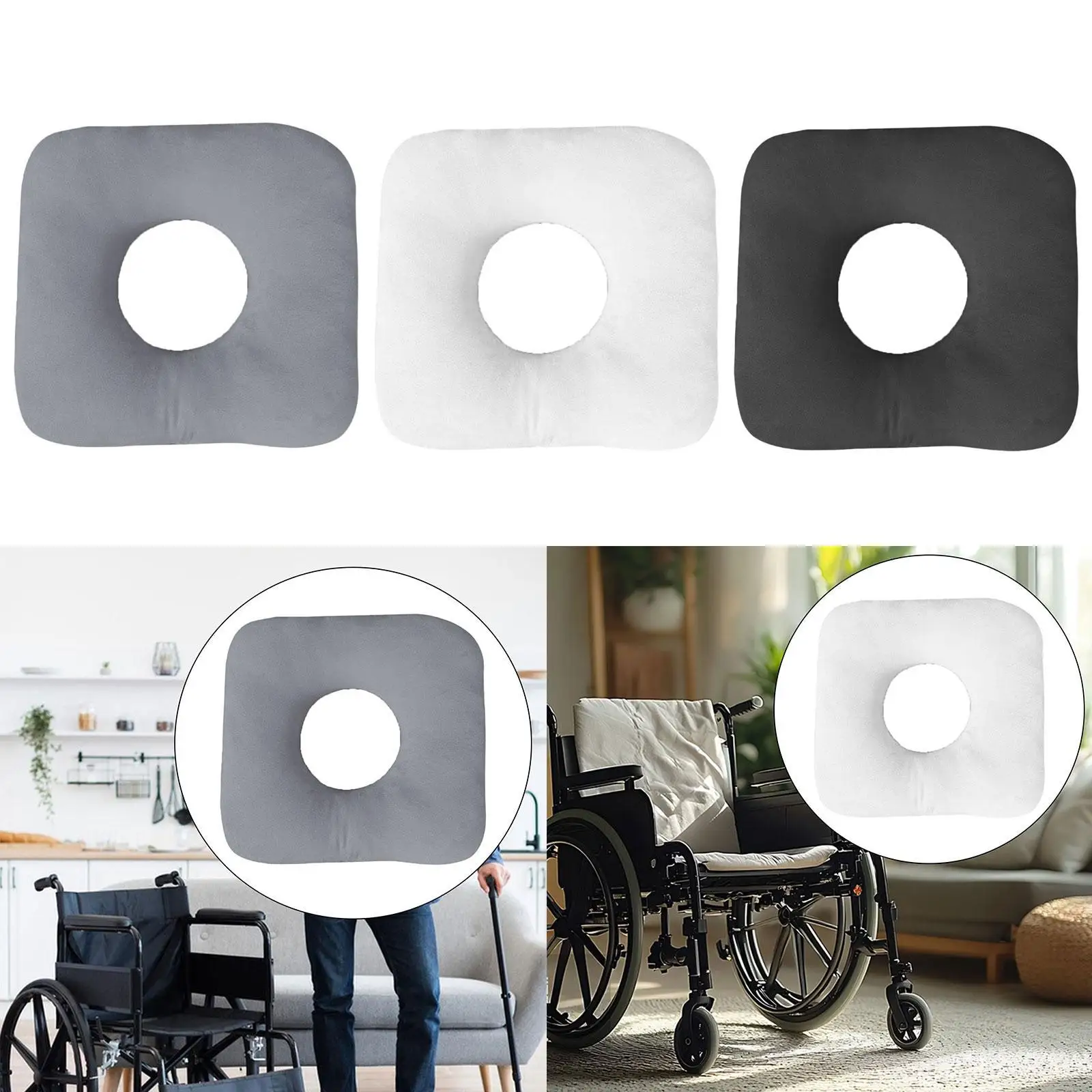 Donut Pad,Sitting Pillow Comfort Doughnut Pad,Donut Pillow Stuffed Donut Pillow