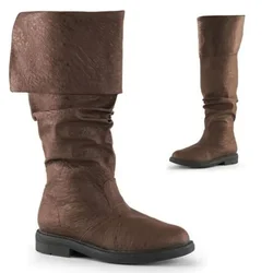 Botas medievales de cuero para perro – cosplay gótico, retro y fiesta