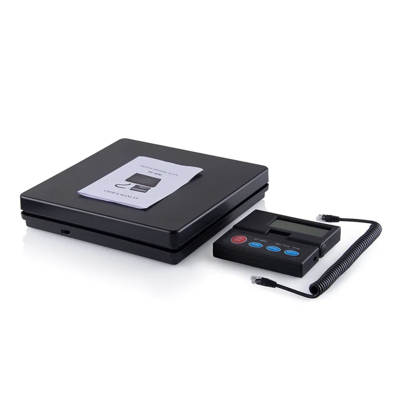 Báscula para mascotas, báscula de mesa electrónica de 50KG, báscula de mesa para paquetes de equipaje, báscula Postal estirable portátil, suministros para mascotas - imagen 4