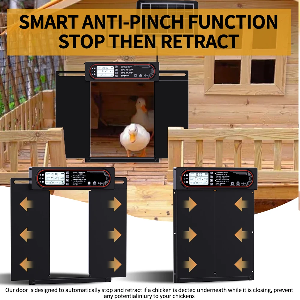 Puerta automática para gallinero – Control remoto y antipinzamiento - imagen 3