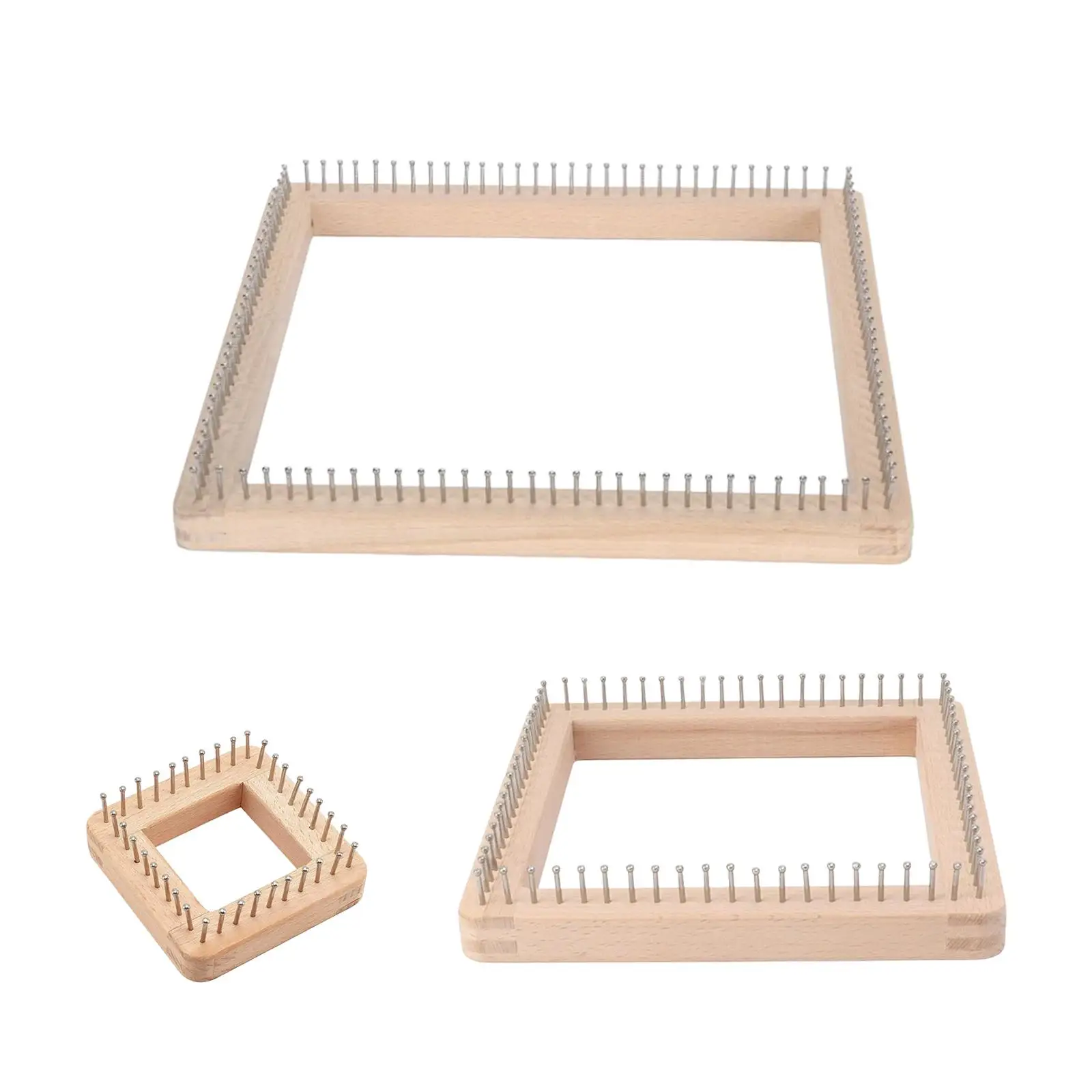 Tablero de tejer telar para adultos suministros artesanales DIY suministros para principiantes mantas sombreros chales cojines