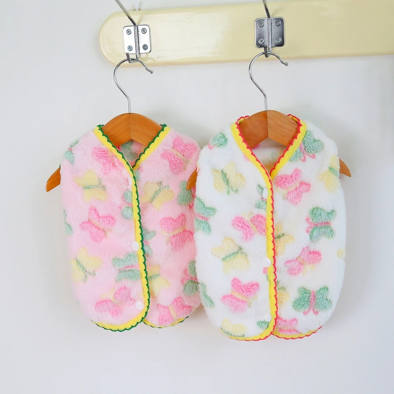 Ropa cálida para perros pequeños, ropa de lana suave para perros y gatos, chaleco de invierno para cachorros, abrigo para perros pequeños y medianos, gatos, Chihuahua Yorkie - imagen 3