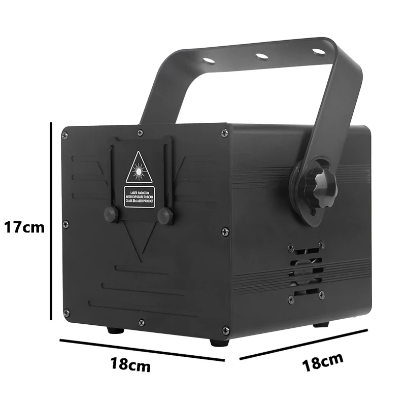 Proyector de haz de luz Led 3D para fiesta, lámpara de efecto de luz de escenario para discoteca, 3W, 4W, 5W, animación a todo Color, RGB, Dmx - imagen 5