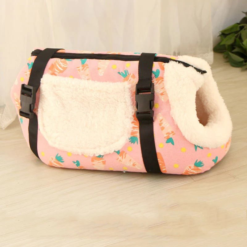 Bolsa de transporte portátil para mascotas, mochila de viaje transpirable de un hombro, plegable, con cierre de seguridad, para gatos - imagen 5