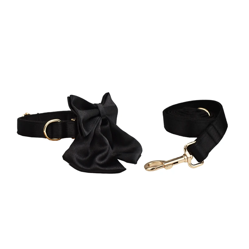 Bow Collar Leash Set