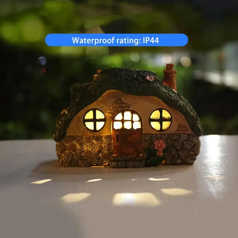 Luz LED Solar para casa de hadas, luces anticorrosión alimentadas por energía Solar para camino, para Patio Lámpara decorativa, jardín y césped al aire libre - imagen 4