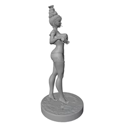 Figura de resina personaje anime NSFW chica sexy sin montar ni pintar