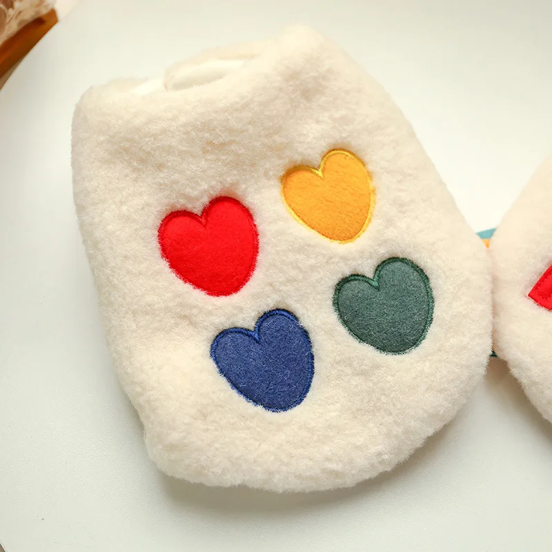Ropa de invierno para perros medianos, chaleco de sección gruesa para cachorros de peluche, primavera y otoño - imagen 2