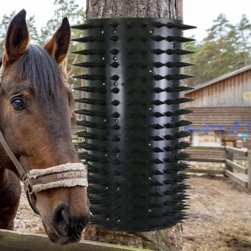 Rascador de ganado, cepillos de aseo para caballos, cepillos para rascar ganado para reducir la picazón en el - imagen 4