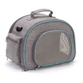 Gray with light blue