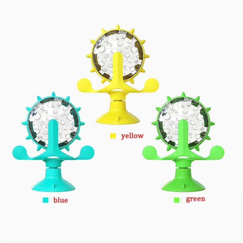 Juguete interactivo para comida de perro y gato, juguete divertido para mascotas con fugas, juego de entrenamiento IQ de alimentación lenta para cachorros, juguetes para mascotas con ventosa - imagen 2