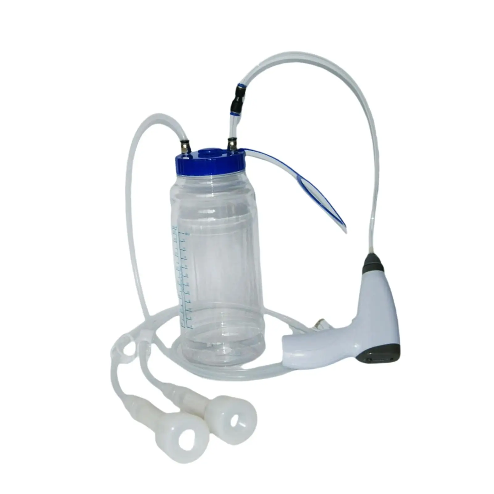 Accesorios para máquina de ordeño de vacas, bomba de succión al vacío, batería recargable, ordeñador de cabras de 2L para el hogar, ovejas, vacas y cabras - imagen 4