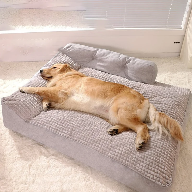 Cama cálida para perros pequeños y medianos, alfombrilla suave para dormir, perrera lavable, accesorios para cachorros, Invierno - imagen 3