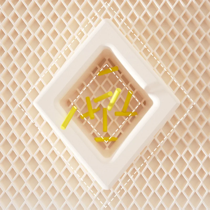 HOOPET-esterilla de arena de doble capa para gato, sartén Extra grande con filtro a prueba de salpicaduras, esterilla lavable, suministros para gatos - imagen 2