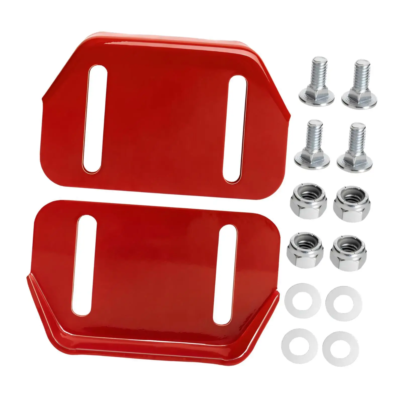 2x zapatos de placa de deslizamiento para soplador de nieve, 784-5580-0637 Hardware de montaje de reparación 780-420 zapatos antideslizantes para lanzador de nieve - imagen 3