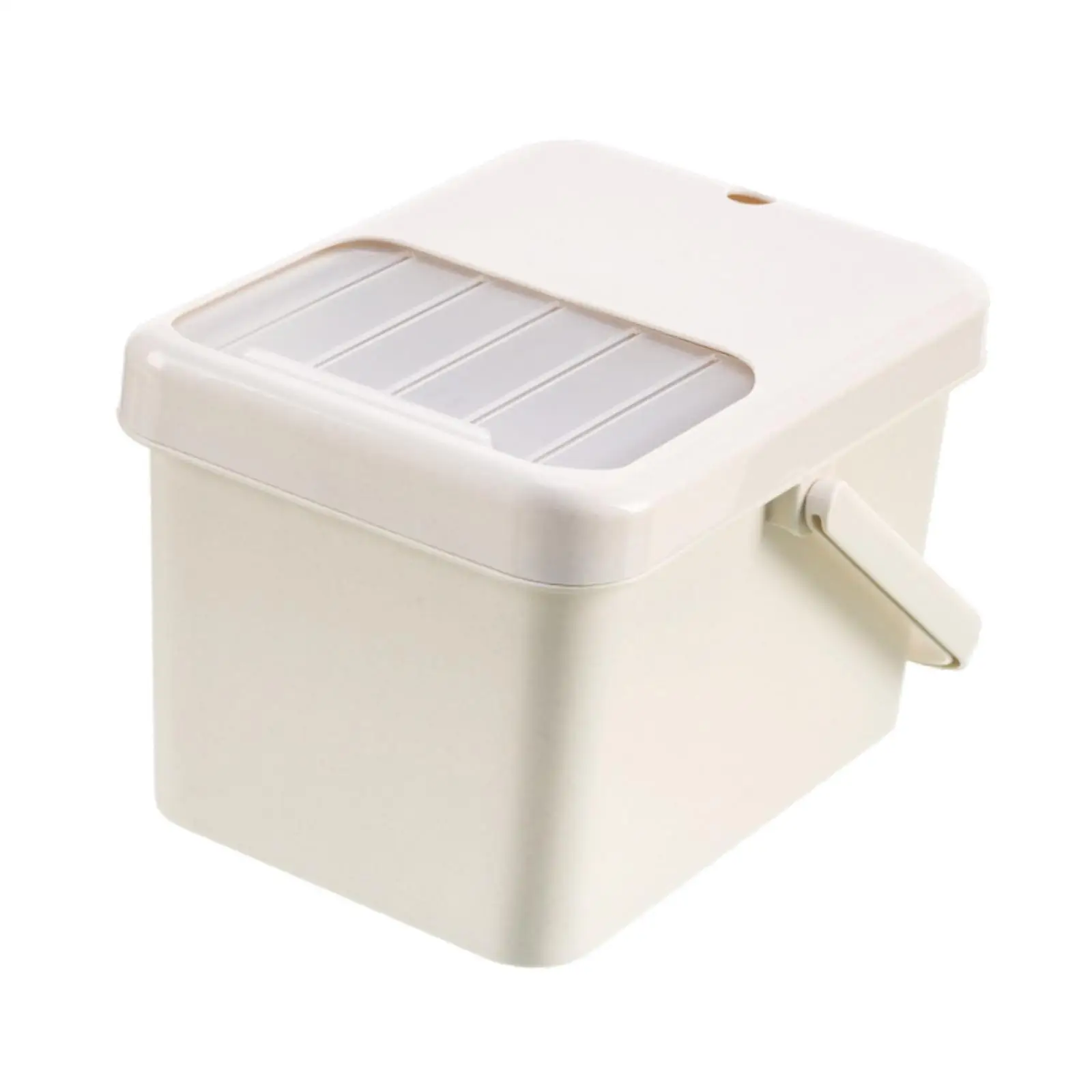 Tea Dregs Drainage Bucket Dustbin Container with Lid Home Office for Ceremony Table Accessories Trash Can Tea Dregs Bucket