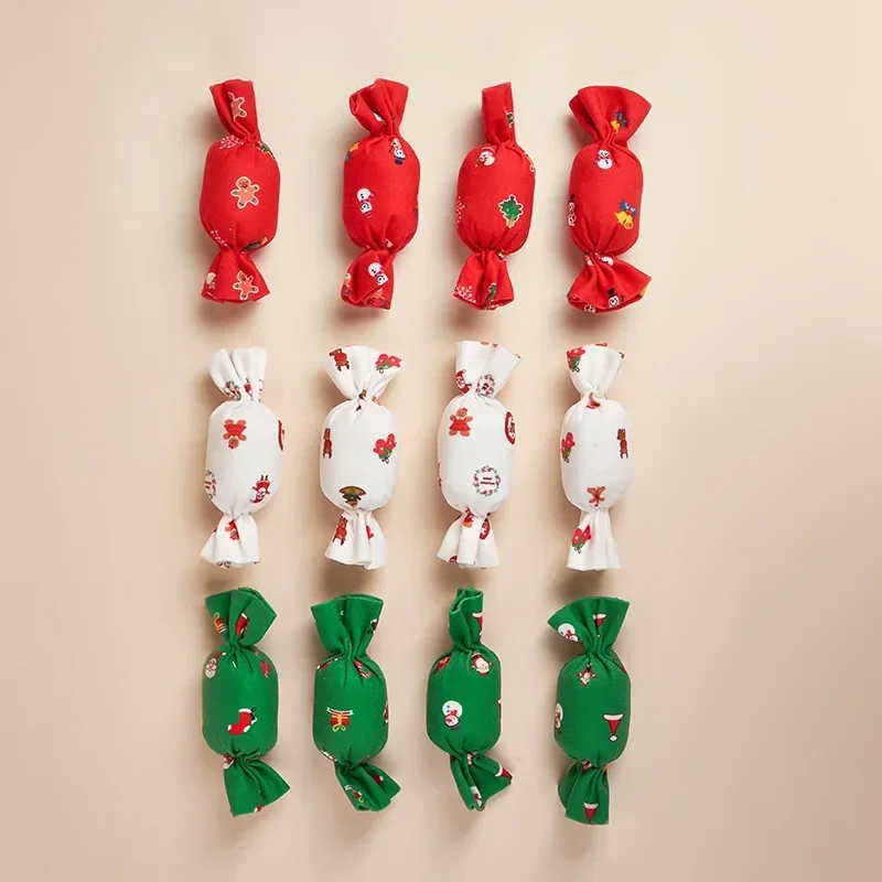 Juguete de sonido para mascotas en forma de caramelo, resistente a las mordeduras, fabricación de sonido, campana, accesorios para perros, Navidad, 1 pieza - imagen 3