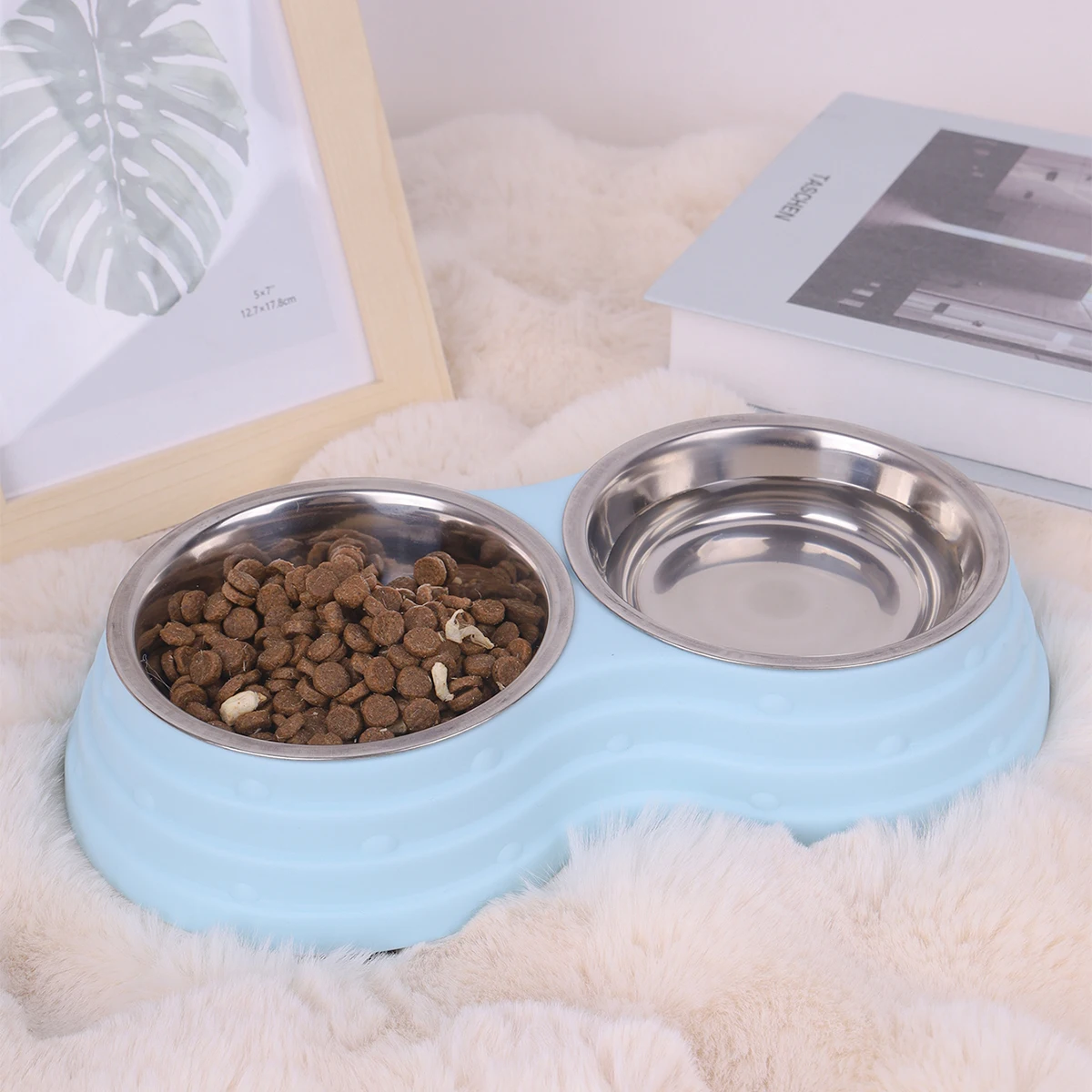 Comedero de acero inoxidable para perros – Antihigiene y resistente - imagen 2