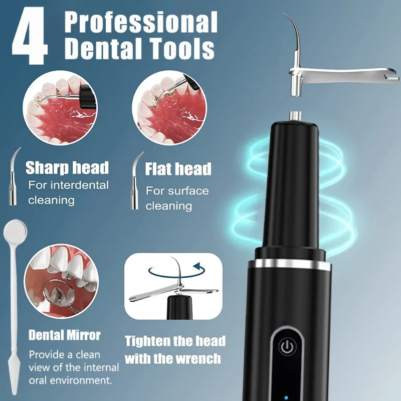 Limpiador Dental ultrasónico para perros, producto de limpieza eléctrica para dientes de perro, eliminador de cálculo de placa, instrumento de belleza para dientes de mascotas para el hogar - imagen 2