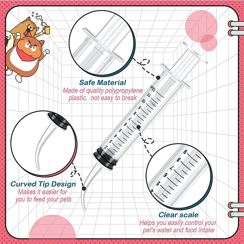Jeringa de alimentación para gatos y perros pequeños - imagen 2