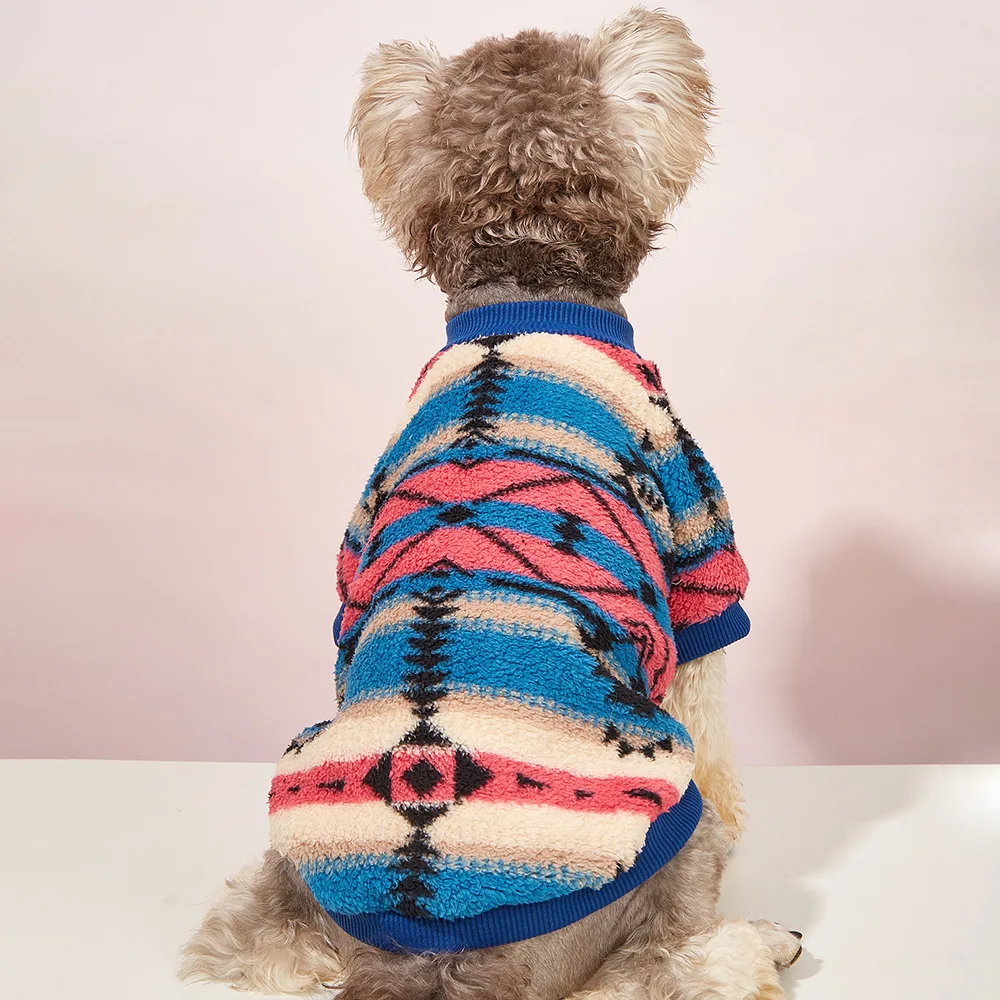 Ropa para perros y gatos, Sudadera con capucha a rayas, suéter para mascotas, suministros para mascotas, abrigo, chaqueta, ropa para Chihuahua, primavera e invierno - imagen 3