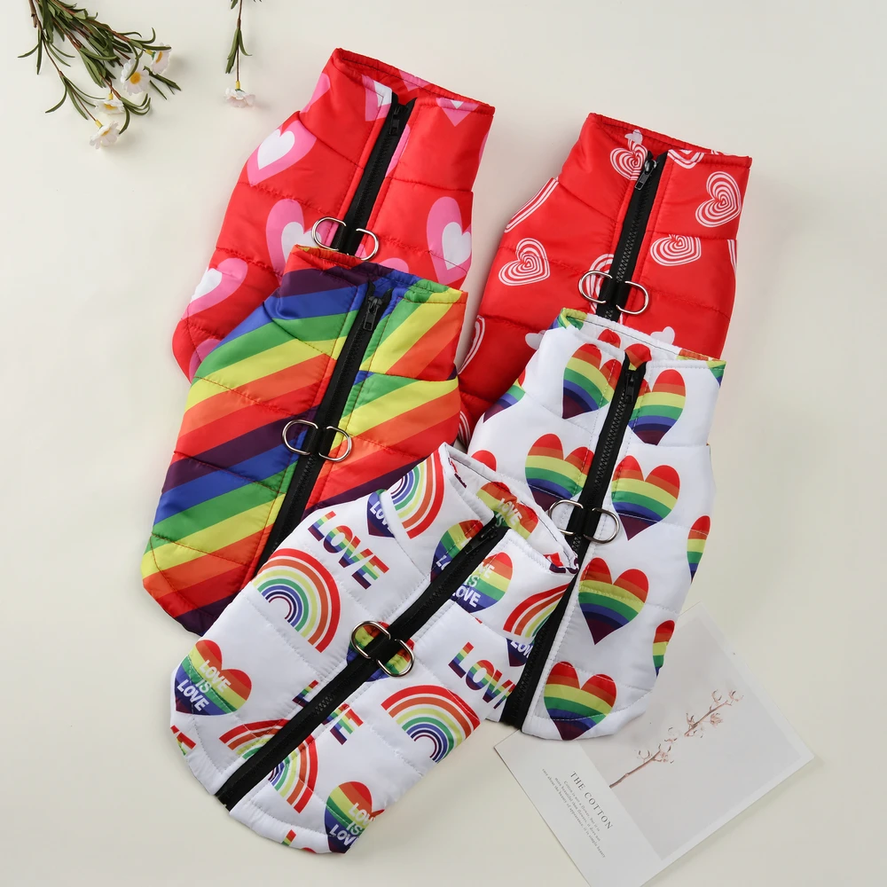 Chaleco invierno para Chihuahuos y Yorkies – Estampado divertido - imagen 5