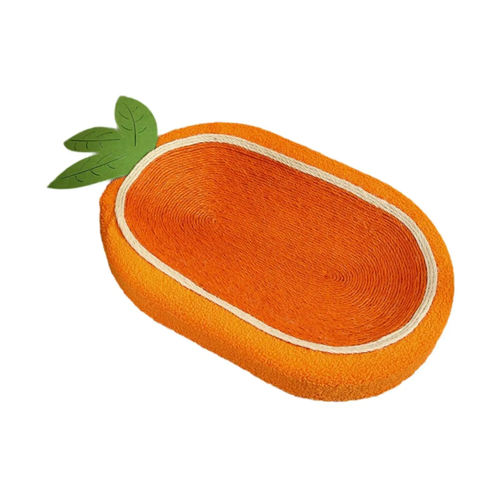 Cat Scratching Board Kitten Bed Cute Furniture Protector Oval Cats Scratch Pad Scratcher for Grinding Claws Rest Play Hunting