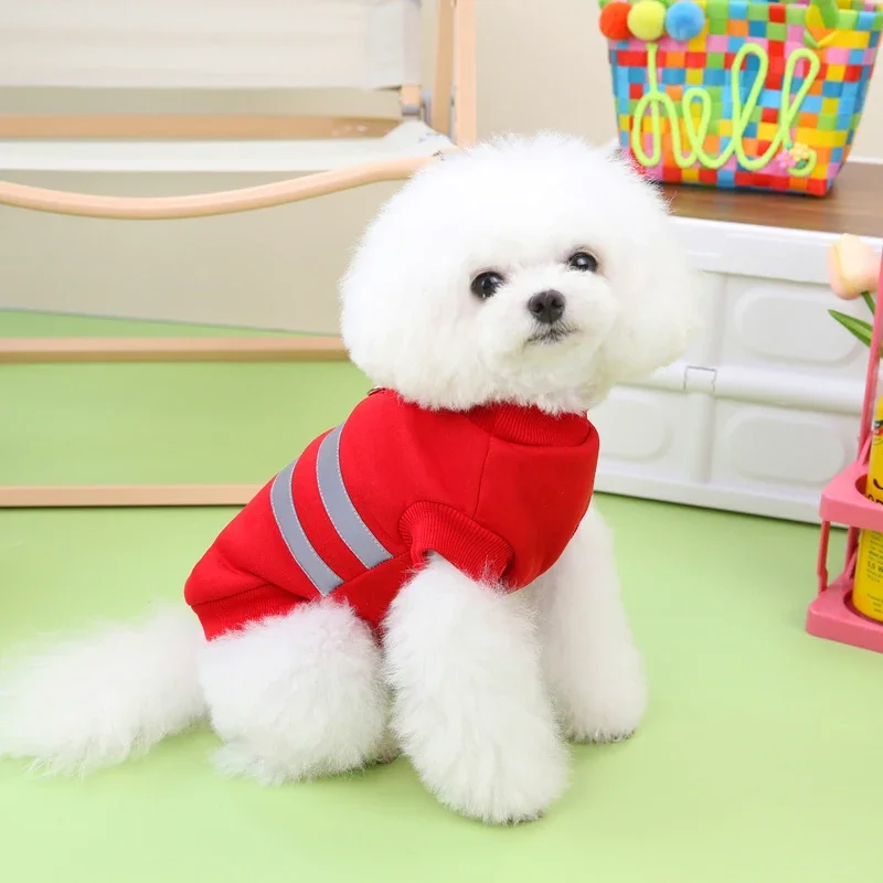 Chaleco reflectante para cachorros, ropa para perros y gatos pequeños y medianos, chaqueta para Chihuahua, Bulldog Francés, Yorkies, Shih Tzu, trajes de Pug - imagen 3