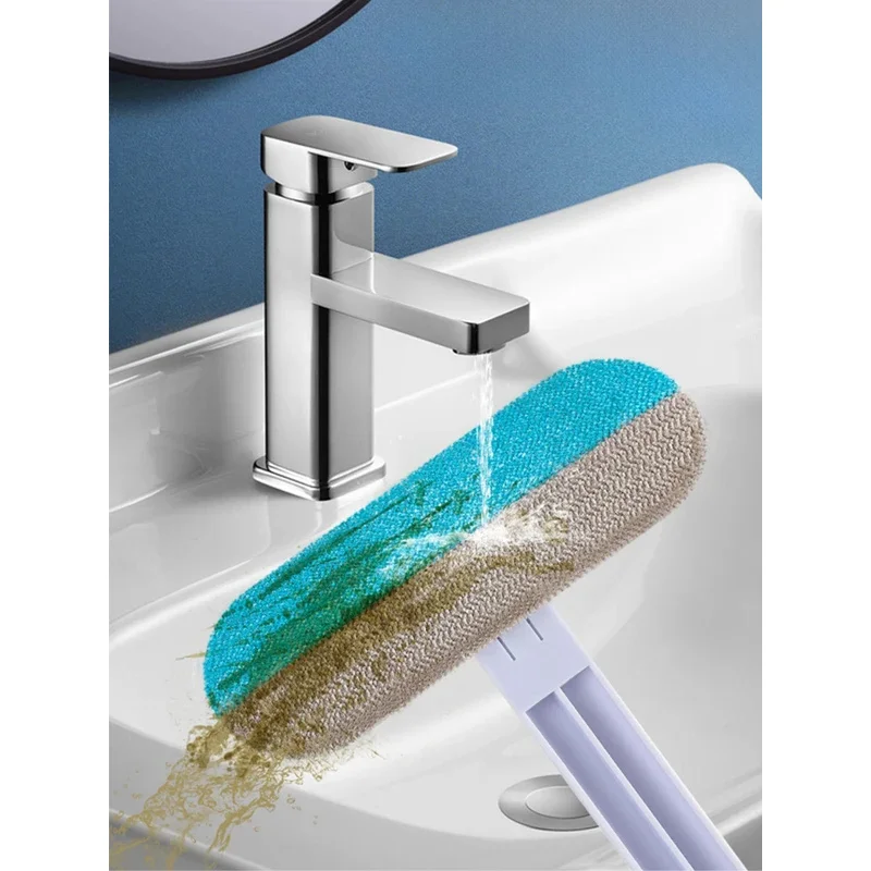 Cepillo multifuncional para quitar el pelo de mascotas, cepillo de limpieza de ventanas con mango largo, herramienta de limpieza de piel para mascotas, cepillo manual para quitar el pelo de perros y gatos - imagen 4