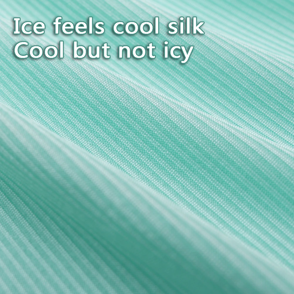 Cama para perros pequeños y frescos de seda de hielo, cesta elástica para perrera para gatos, estera suave de doble cara para perros medianos, cama gruesa a prueba de viento para gatos en verano - imagen 4