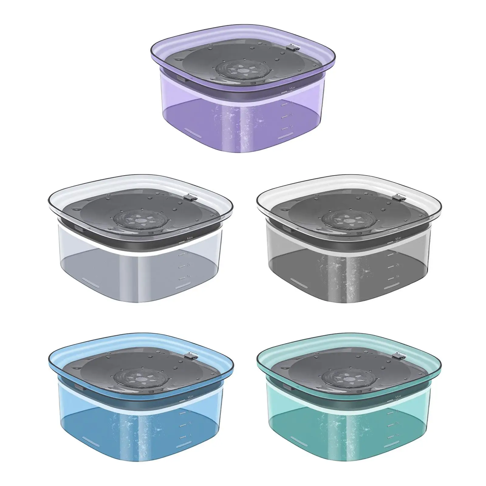 XL Pet Water Bowl - Spill-Resistant Drinking Dish for Large Pets