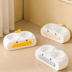 Nuevos cuencos para mascotas para gatos y perros, cuencos de alimentación para alimentos y agua, platos de cena antideslizantes para mascotas, duraderos y seguros para cachorros