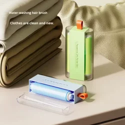 Rodillo de pelusa pegajoso lavable, herramienta de depilación de mascotas, limpiador doméstico pequeño para muebles, polvo, depilación de gatos