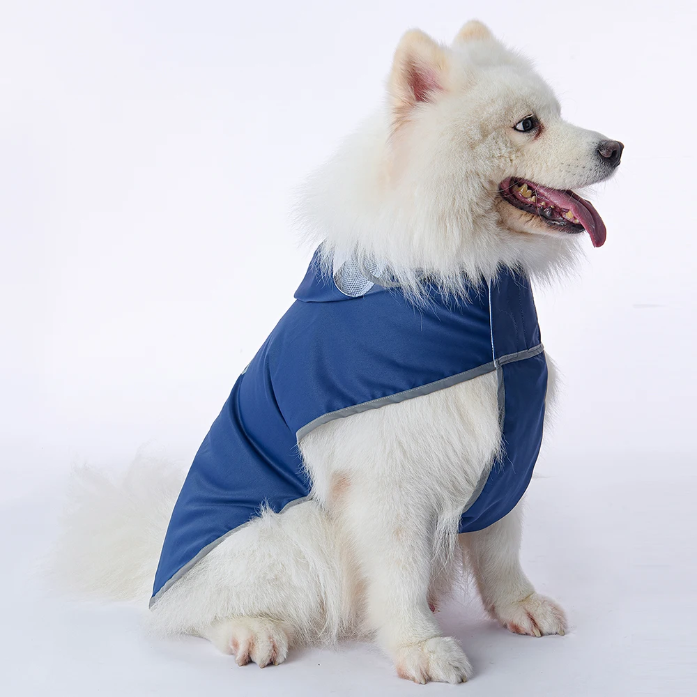 Chubasquero impermeable transpirable reflectante para perro grande - imagen 4