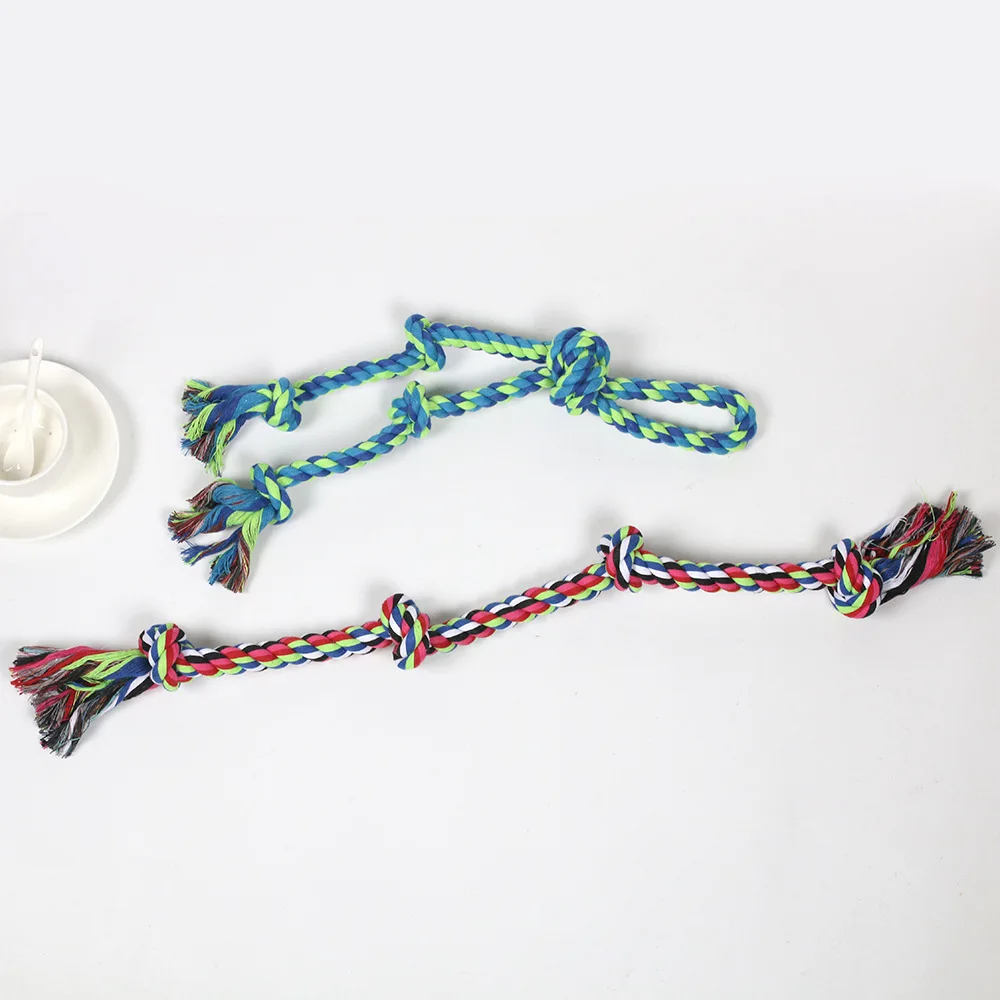 Juguete de cuerda resistente para perros masticable e interactivo - imagen 3