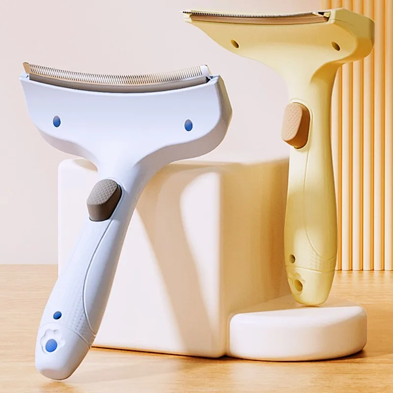 Cepillo automático con botón para perros y gatos - imagen 2