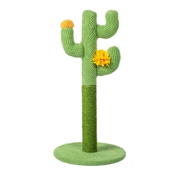Árbol rascador multi nivel con postes de sisal para gatos