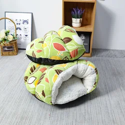 Cama nido esponjosa y cálida para gato – Invernal semicerrada