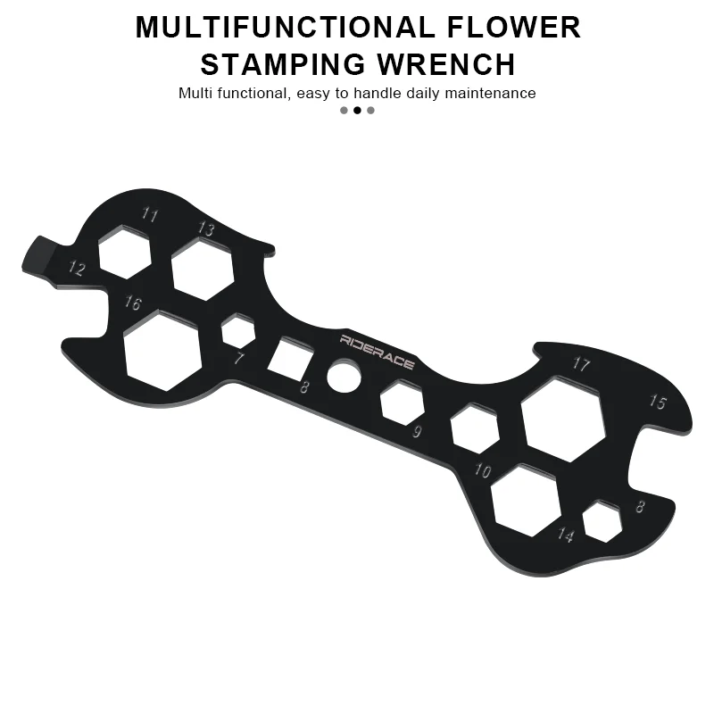 Llave hexagonal multihuecos para bicicleta y moto, juego - imagen 3